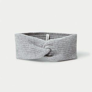 ARITZIA | Auxiliary Cashmere Headband in Heather Mid Grey